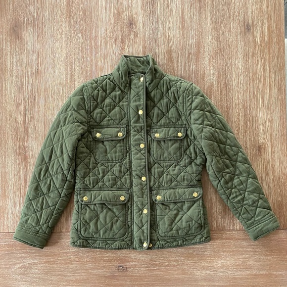J. Crew Women’s Quilted Downtown Field Utility Jacket - Picture 1 of 15